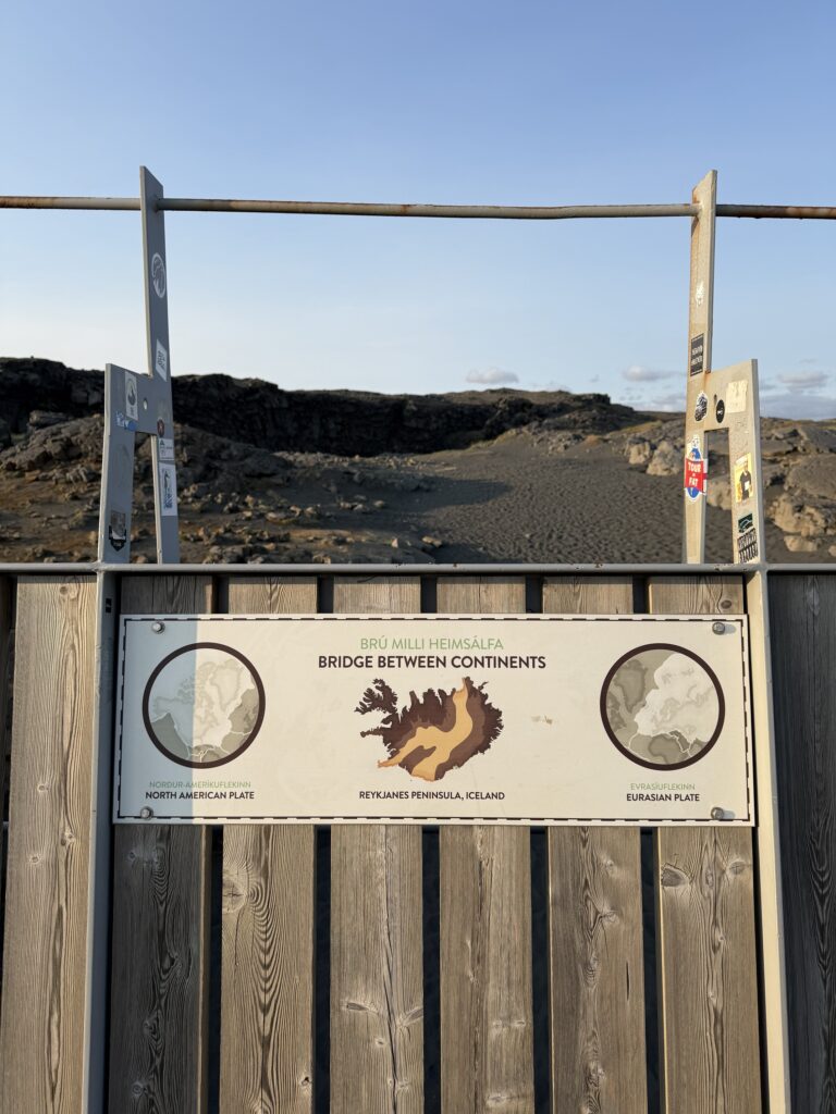 bridge between continents iceland